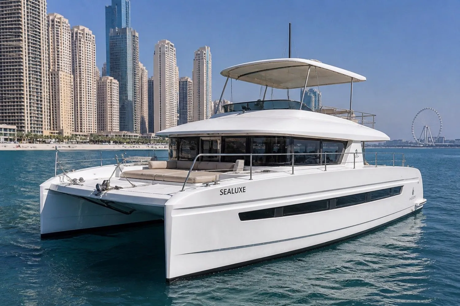 cataraman yacht