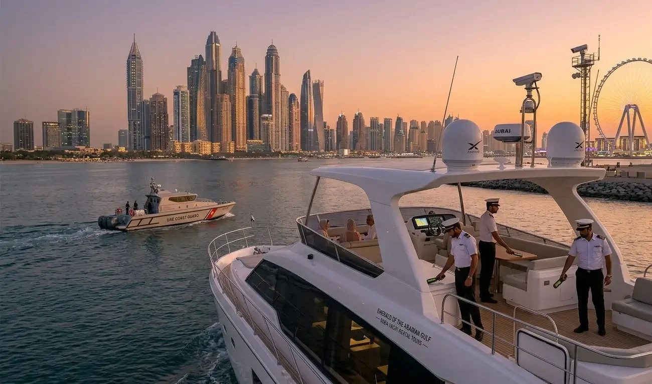 Dubai yacht rental safety
