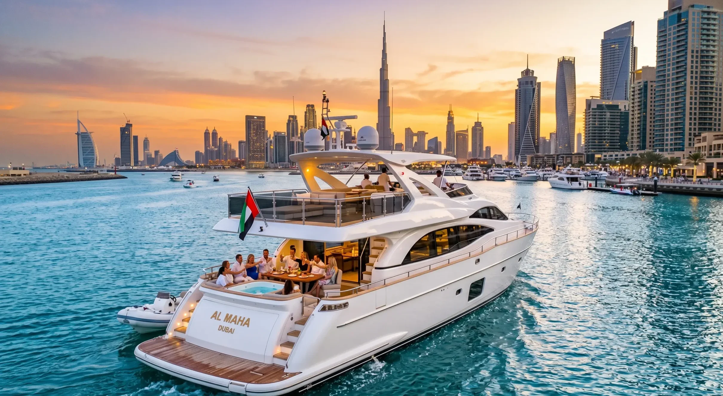 yacht rental dubai marina
