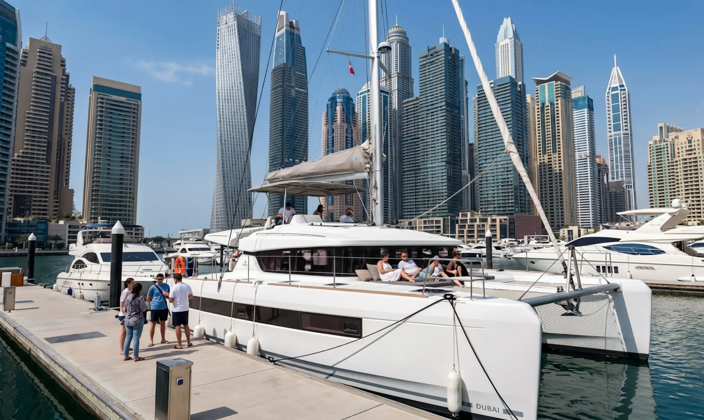catamaran rental dubai
