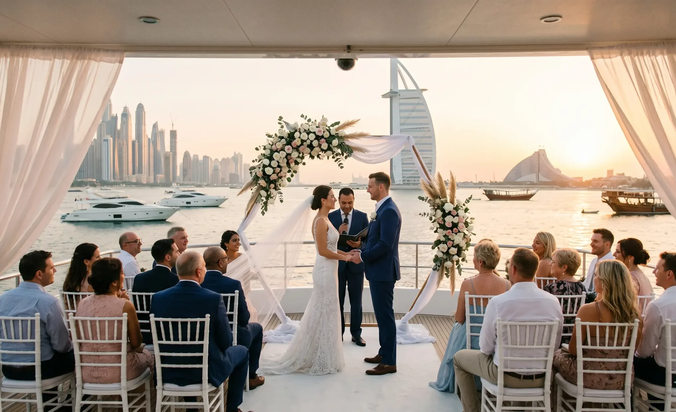 yacht wedding packages dubai