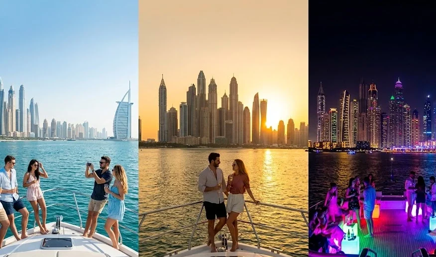 yacht rides in dubai